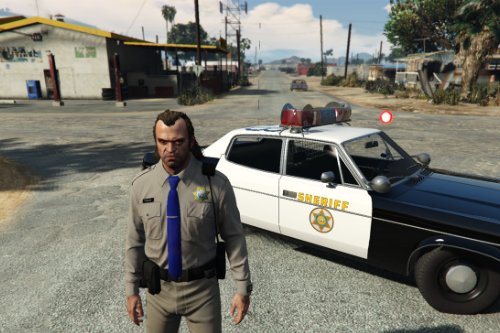 California Highway Patrol Uniform for Trevor